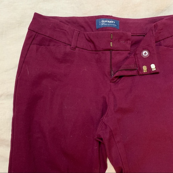 Old Navy pixie pant raspberry - Picture 2 of 3